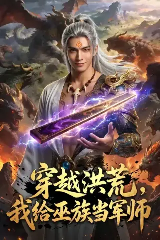 《穿越洪荒：我给巫族当军师（165集）（夸克网盘）》短剧封面