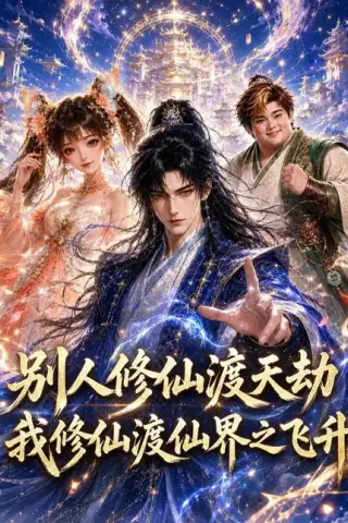 《别人修仙渡天劫，我修仙渡仙界之飞升（20集）（夸克网盘）》短剧封面