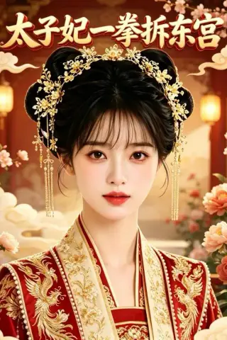 《太子妃一拳拆东宫（78集）（夸克网盘）》短剧封面
