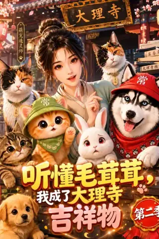 《听懂毛茸茸，我成了大理寺吉祥物第二季！（131集）（夸克网盘）》短剧封面
