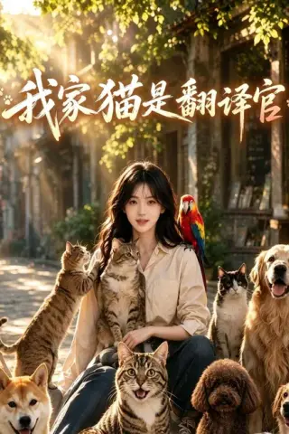 《我家猫是翻译官（67集）Ai短剧（百度网盘）》短剧封面