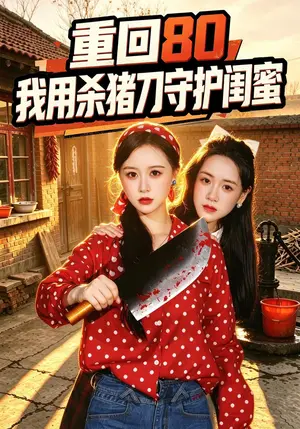 《重回80：我用杀猪刀守护闺蜜（60集）夏文馨&邢浩&李松柏（夸克网盘）》短剧封面