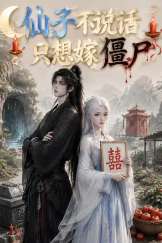《仙子不说话，只想嫁僵尸（55集）（夸克网盘）》短剧封面