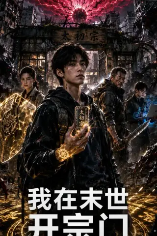 《我在末世开宗门（75集）AI短剧（夸克网盘）》短剧封面