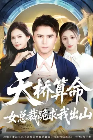 《天桥算命女总裁跪求我出山（81集）赵志盟＆张颖洁 (2026)》短剧封面