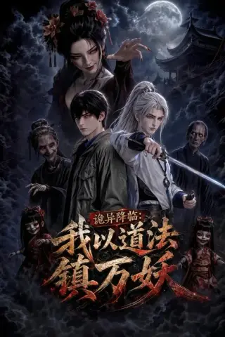 《诡异降临：我以道法镇万妖（94集）（夸克网盘）》短剧封面