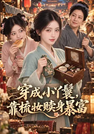 《穿成小丫鬟，靠梳妆赎身暴富（141集）（夸克网盘）》短剧封面
