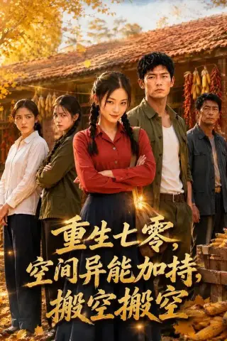 《重生七零，空间异能加持搬空搬空（91集）（夸克网盘）》短剧封面