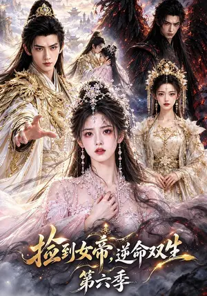 《捡到女帝，逆命双生第六季（80集）（夸克网盘）》短剧封面