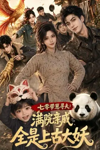 《七零带崽寻夫：满院亲戚全是上古大妖（72集）（百度网盘）》短剧封面