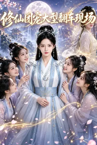 《修仙团宠大型翻车现场（60集）（夸克网盘）》短剧封面