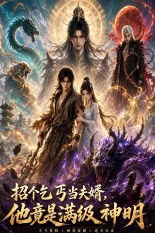 《招个乞丐当夫婿，他竟是满级神明（53集）（百度网盘）》短剧封面