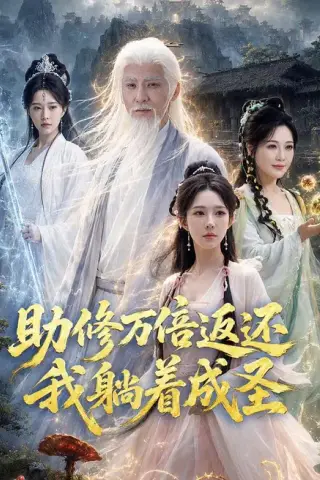 《助修万倍返还我躺着成圣（70集）孙虎城＆梁思佳＆杨晓鹏 (2026)》短剧封面