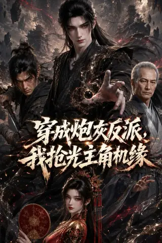 《穿成炮灰反派，我抢光主角机缘（72集）（夸克网盘）》短剧封面