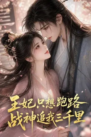 《王妃只想跑路，战神追我三千里（50集）（夸克网盘）》短剧封面