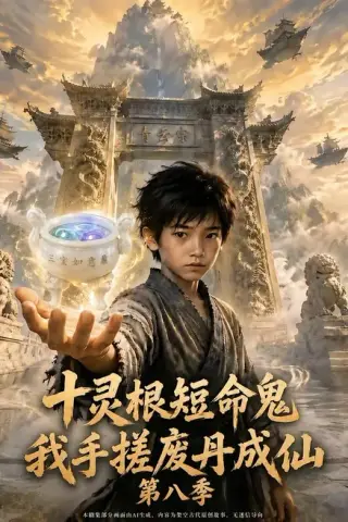 《十灵根短命鬼？我手搓废丹成仙第八季（106集）（夸克网盘）》短剧封面