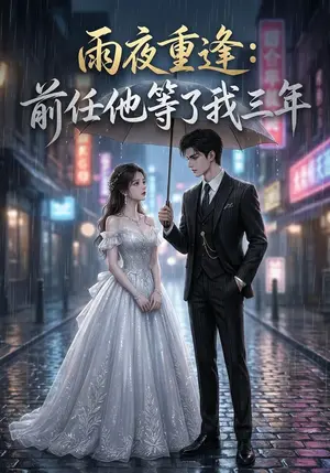 《雨夜重逢：前任他等了我三年（142集）（夸克网盘）》短剧封面