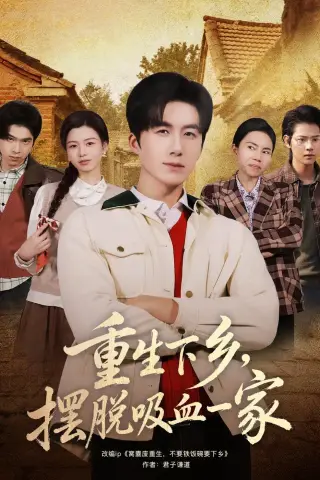 《重生下乡，摆脱吸血一家（80集）王皓阳＆靖雲》短剧封面