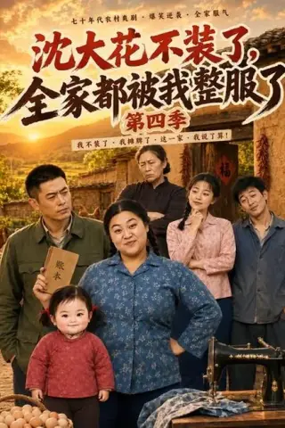 《沈大花不装了，全家都被我整服了第四季（58集）（百度网盘）》短剧封面