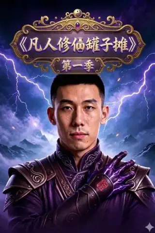 《凡人修仙罐子摊第一季（30集）AI短剧（夸克网盘）》短剧封面