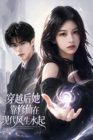 《穿越后她靠修仙在现代风生水起（71集）（夸克网盘）》短剧封面