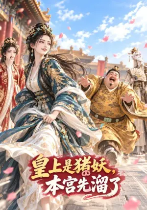 《皇上是猪妖，本宫先溜了（60集）（夸克网盘）》短剧封面