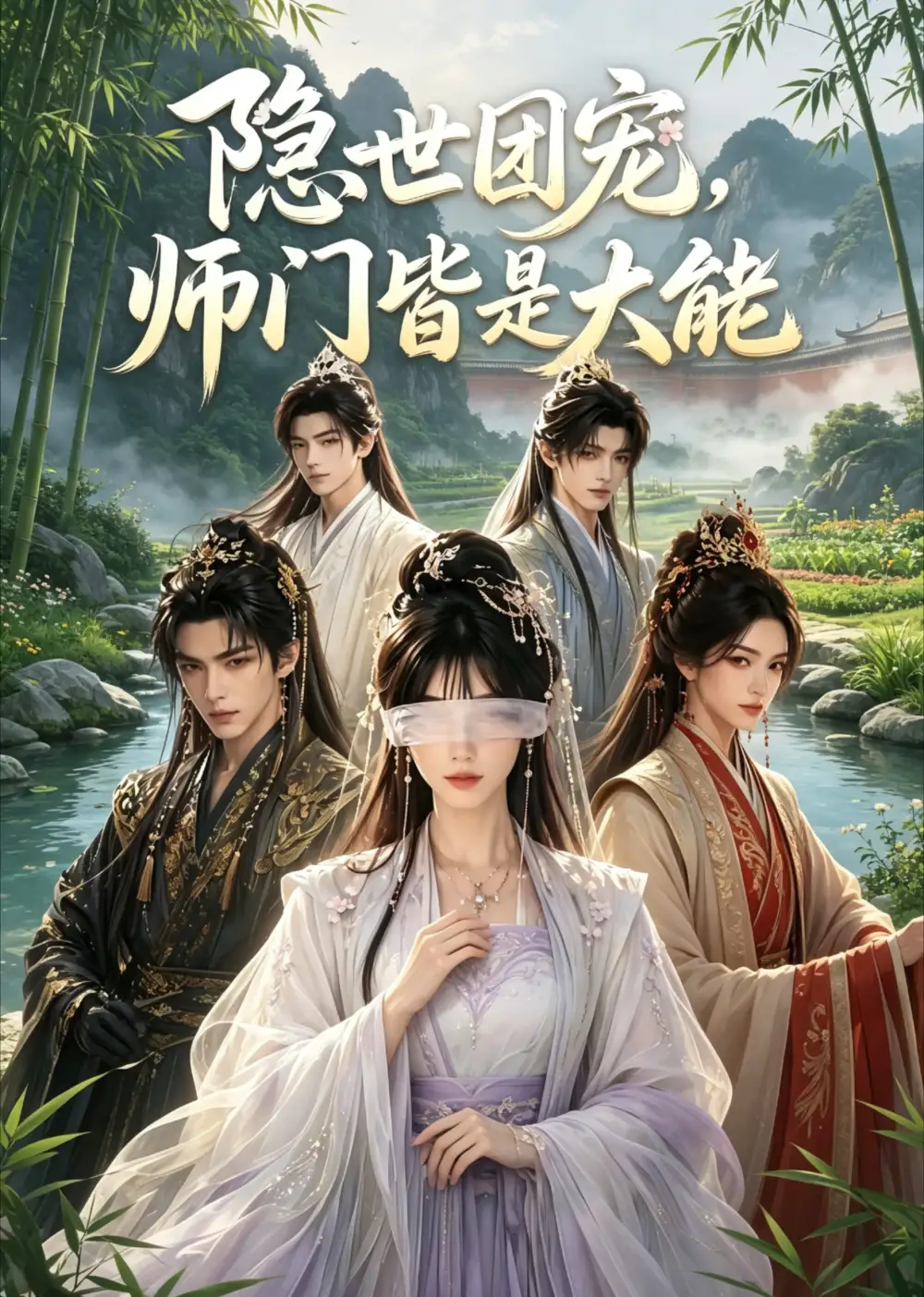 《隐世团宠，师门皆是大能（73集）AI短剧 (2026)》短剧封面