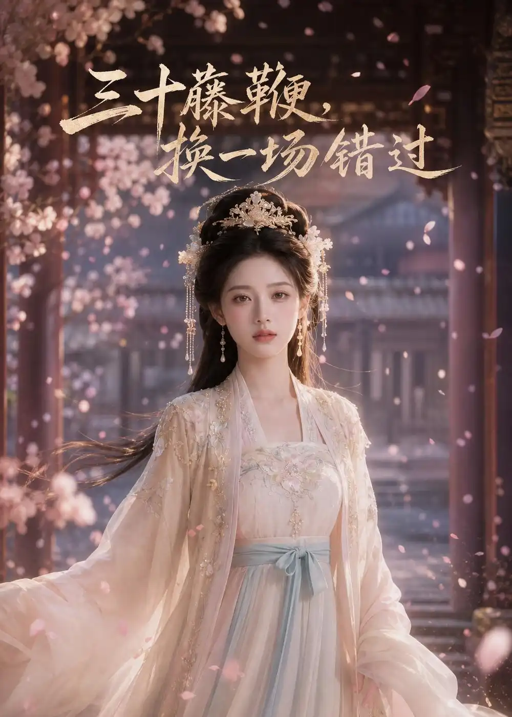 《三十藤鞭，换一场错过（57集）AI短剧 (2026)》短剧封面