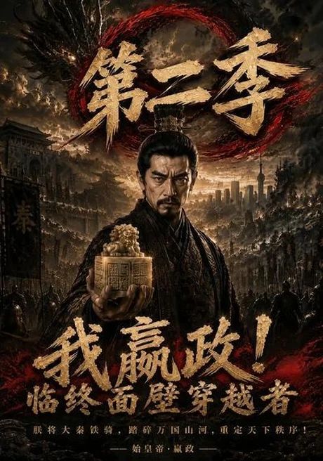《我嬴政！临终面壁穿越者第二季（143集）（夸克网盘）》短剧封面