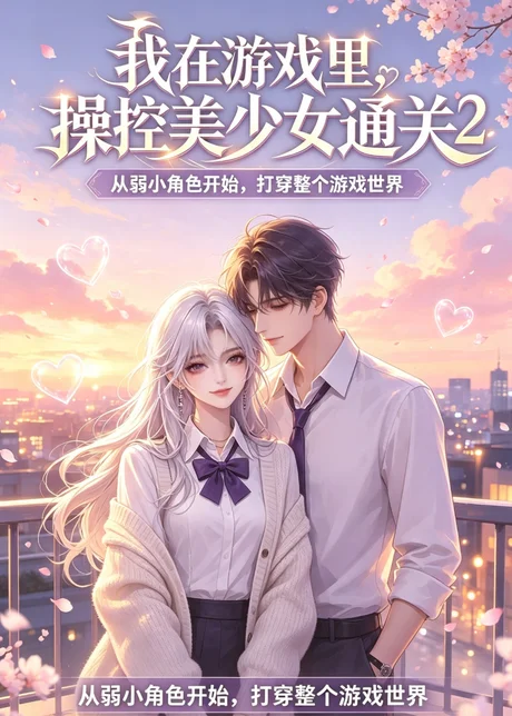 《我在游戏里操控美少女通关2(39集)AI短剧 (2026)》短剧封面