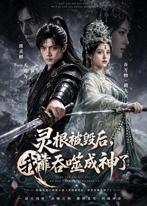 灵根被毁后，我靠吞噬成神了（71集）AI短剧（夸克网盘）封面