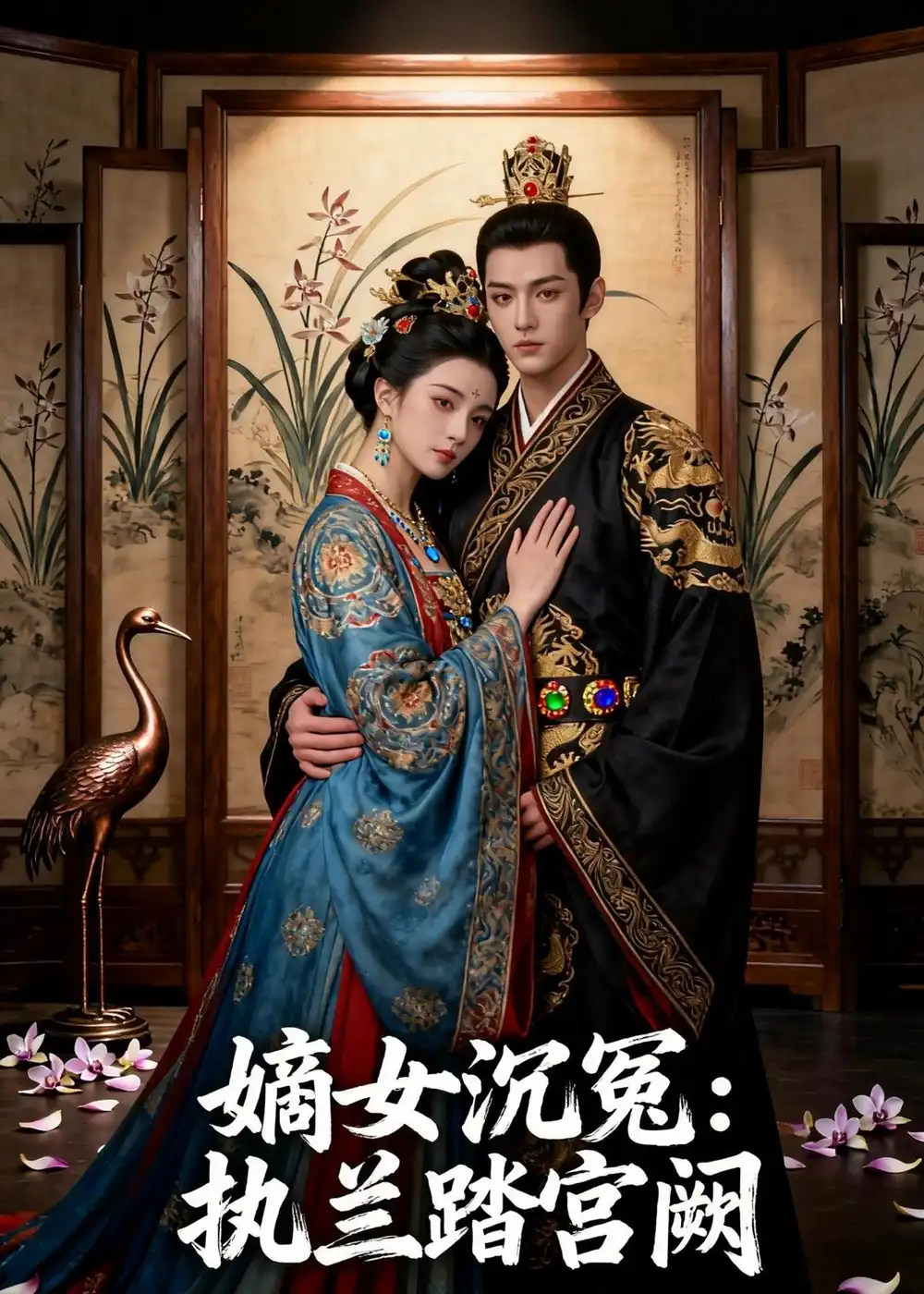 《嫡女沉冤：执兰踏宫阙（56集）AI短剧（夸克网盘）》短剧封面