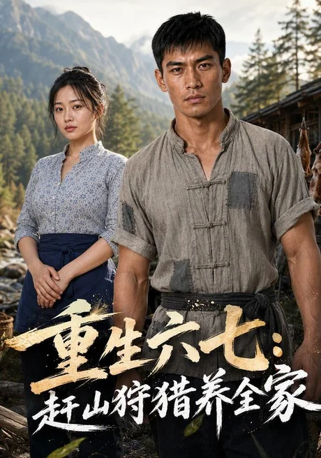 《重生六七:赶山狩猎养全家(108集)Ai短剧(百度网盘)》短剧封面