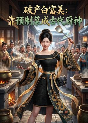 破产白富美：靠预制菜成古代厨神（160集）AI短剧（夸克网盘）封面