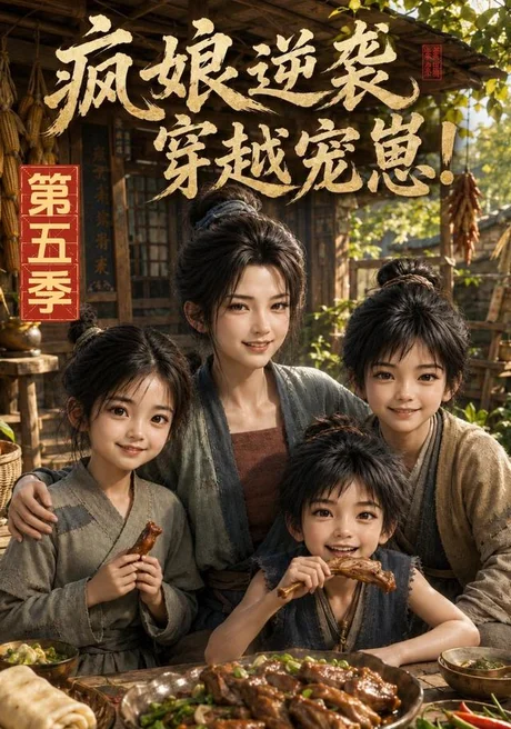 《疯娘逆袭,穿越宠崽!第五季(136集)(夸克网盘)》短剧封面