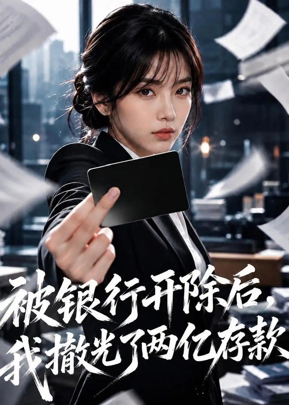 《被银行开除后，我撤光了两亿存款（40集）AI短剧 (2026)》短剧封面