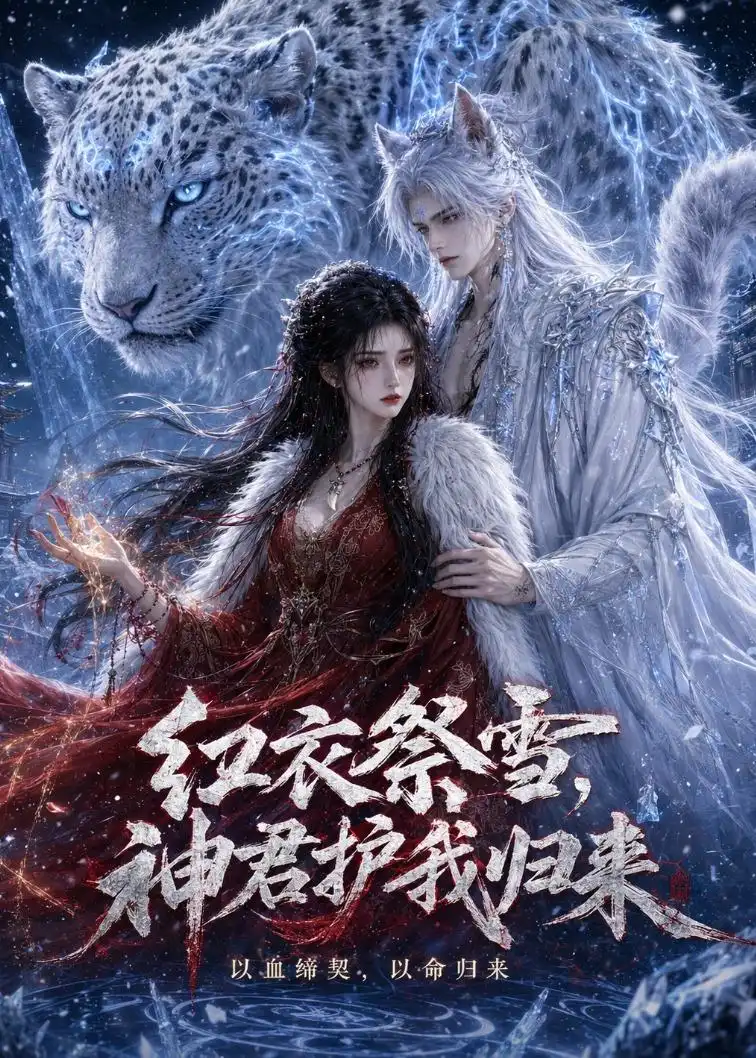 《红衣祭雪，神君护我归来（36集）（夸克网盘）》短剧封面