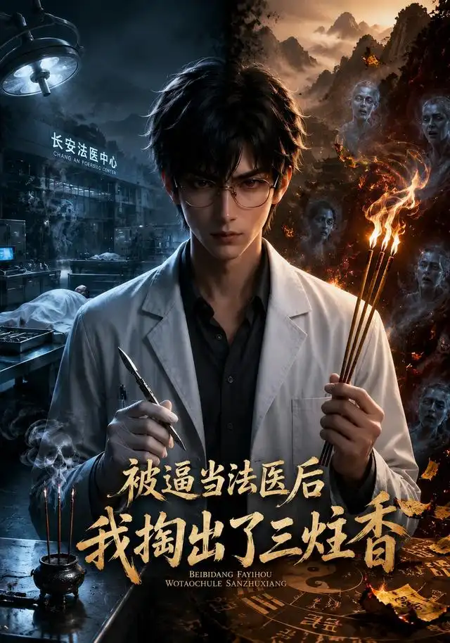 《被逼当法医后我掏出了三炷香(36集)(夸克网盘)》短剧封面
