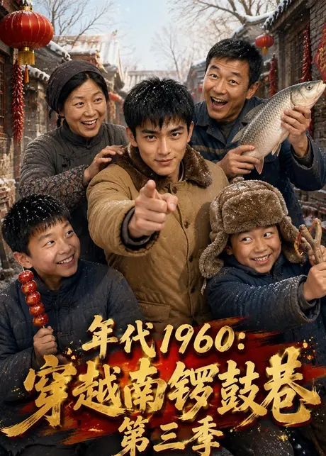 《年代1960：穿越南锣鼓巷第三季（76集）AI短剧 (2026)》短剧封面