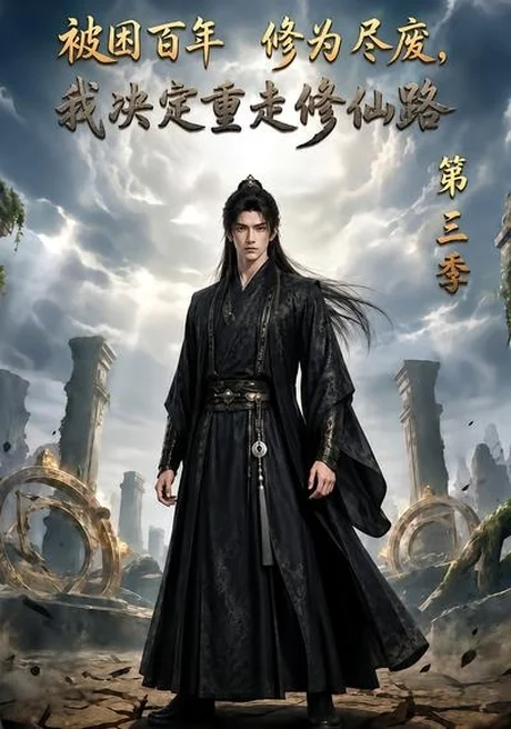 《被困百年修为尽废，我决定重走修仙路第三季（100集）（夸克网盘）》短剧封面