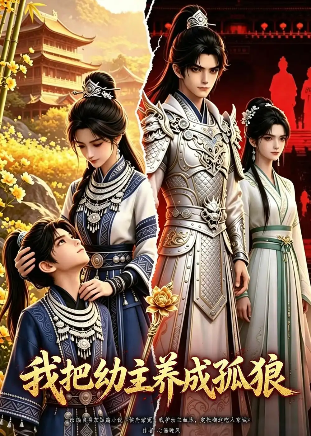 《我把幼主养成孤狼（40集）动漫（夸克网盘）》短剧封面