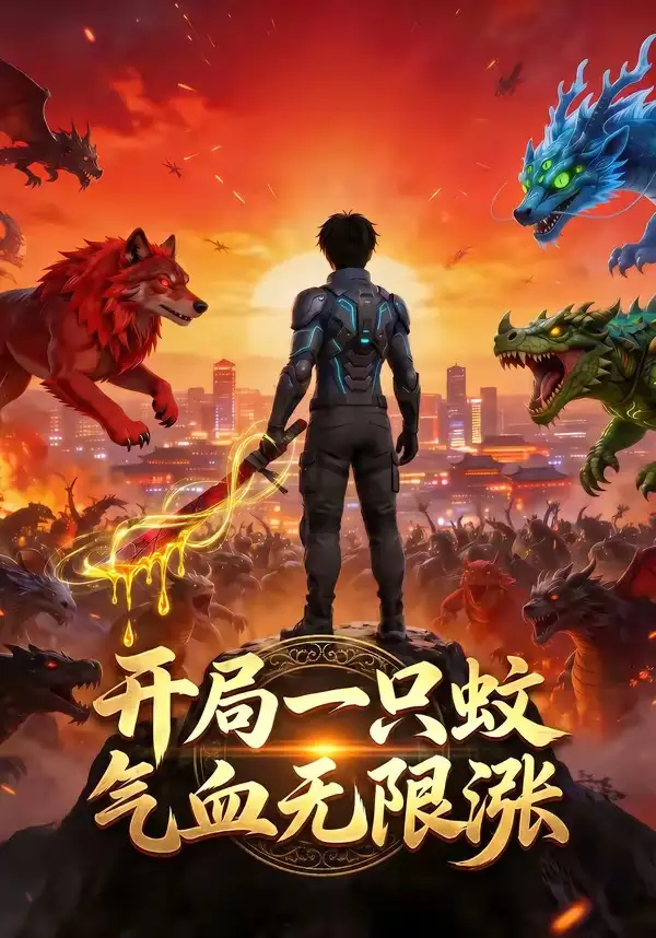 《开局一只蚊,气血无限涨(76集)(夸克网盘)》短剧封面