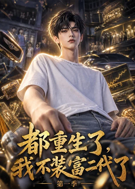 《都重生了,我不装富二代了第一季(87集)(夸克网盘)》短剧封面