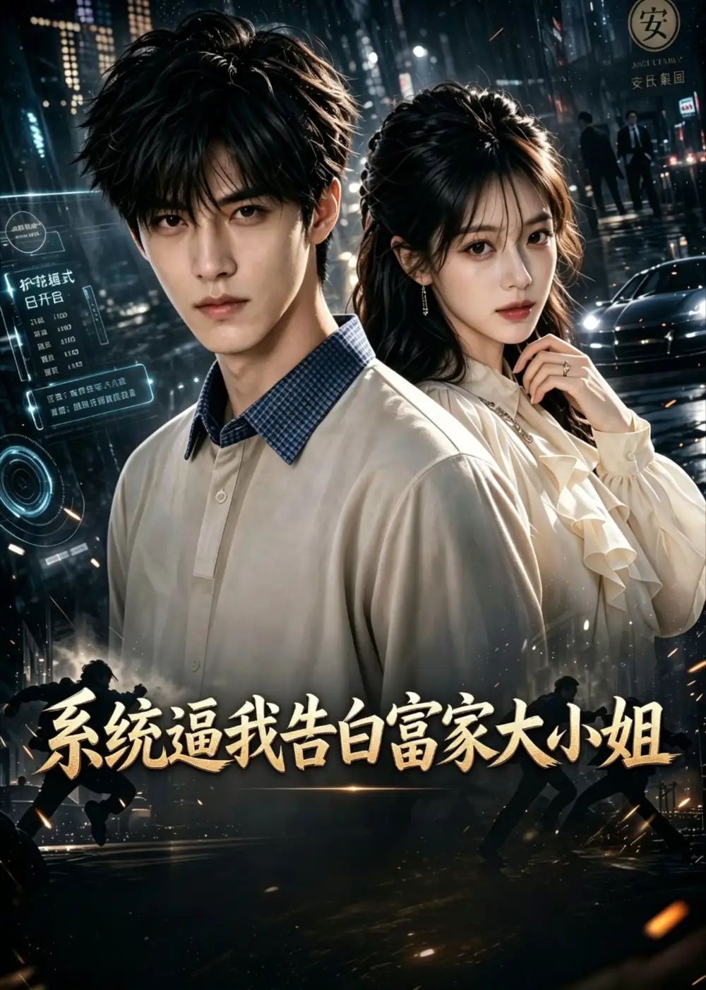 《系统逼我告白富家大小姐(21集)AI短剧 (2026)》短剧封面