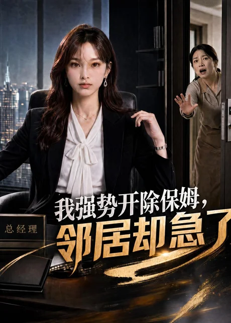 《我强势开除保姆，邻居却急了（34集）AI短剧（百度网盘）》短剧封面