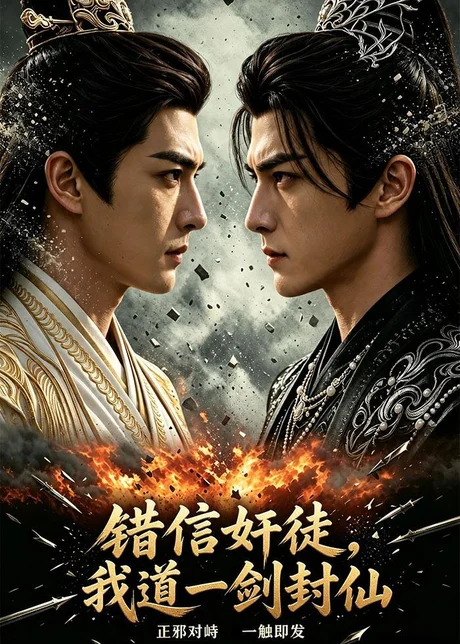 《错信奸徒，我道一剑封仙（80集）AI短剧（百度网盘）》短剧封面