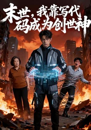 末世，我靠写代码成为创世神（35集）Ai短剧（夸克网盘）封面图 - 科幻短剧