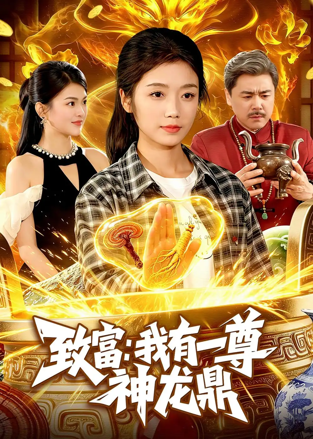 《致富：我有一尊神龙鼎（94集）攸灵＆宋瑞》短剧封面