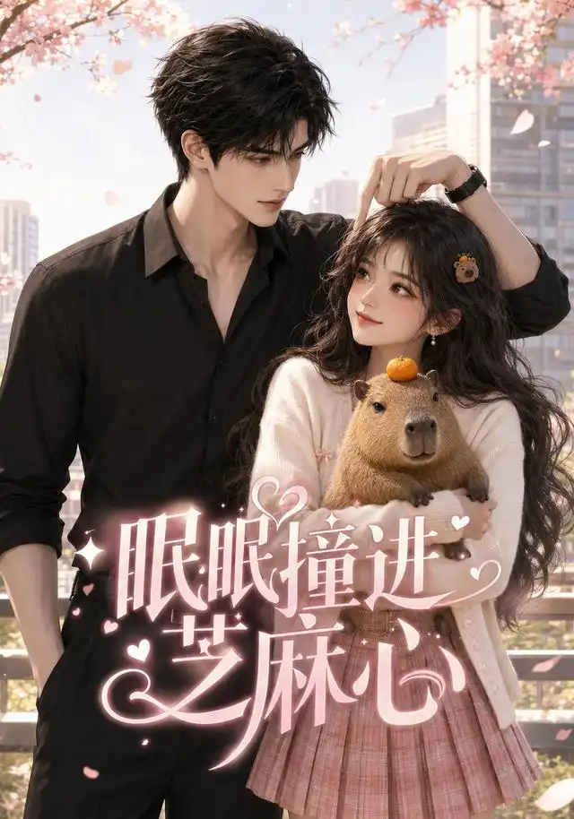 《眠眠撞进芝麻心（45集）（夸克网盘）》短剧封面
