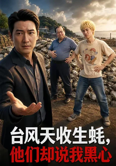 《台风天收生蚝，他们却说我黑心（51集）（夸克网盘）》短剧封面
